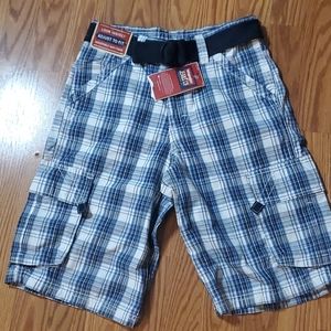 Faded Glory- New Plaid Boy Shorts